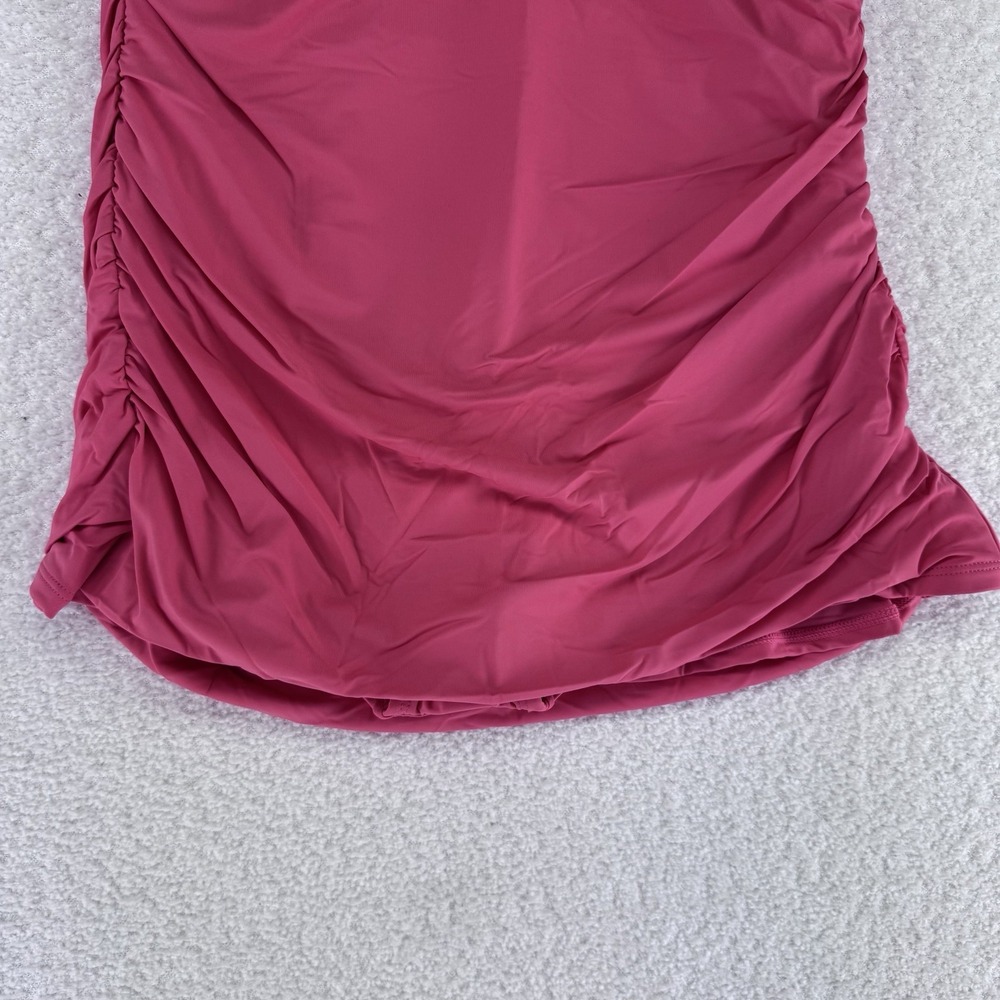 Jantzen Vamp Swim Dress With Removable Straps Swimsuit 10 Regular Pink Coral - Picture 4 of 11